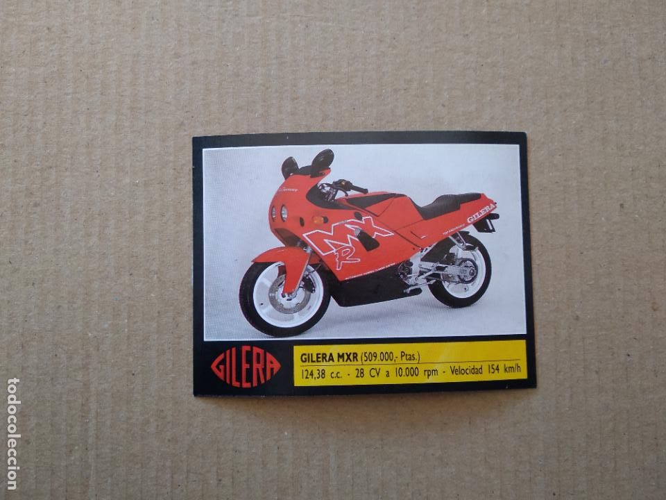 Coleccionismo deportivo: 8 GILERA MXR MOTO CROMO MOTOR 16 EDICIONES ESTE 1990