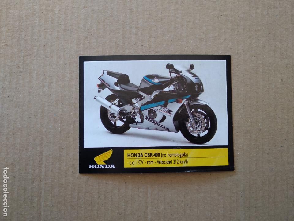 Coleccionismo deportivo: 17 HONDA CBR-400 MOTO CROMO MOTOR 16 EDICIONES ESTE 1990