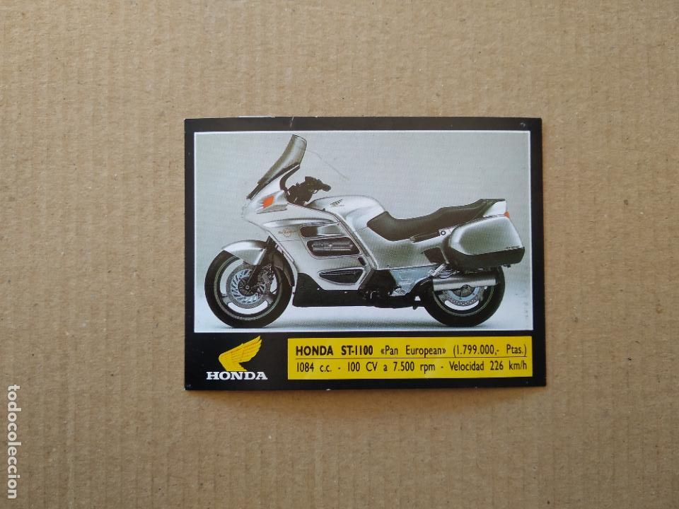 Coleccionismo deportivo: 41 HONDA ST-1100 MOTO CROMO MOTOR 16 EDICIONES ESTE 1990