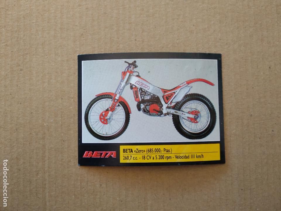 Collezionismo sportivo: 112 BETA ZERO MOTO CROMO MOTOR 16 EDICIONES ESTE 1990