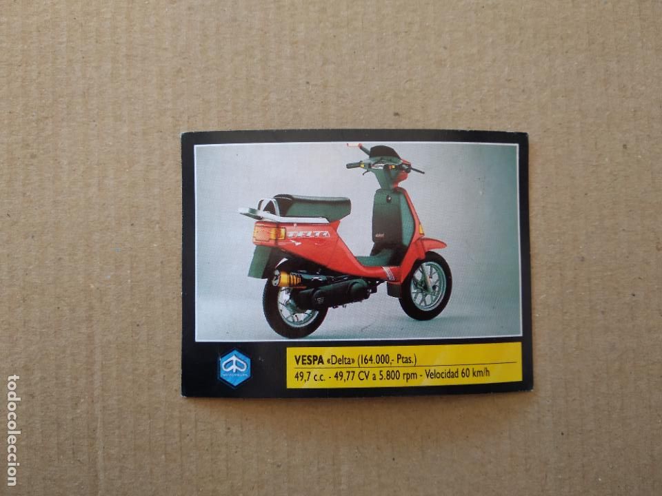 Coleccionismo deportivo: 147 VESPA DELTA MOTO CROMO MOTOR 16 EDICIONES ESTE 1990