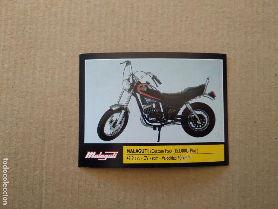 Coleccionismo deportivo: 156 MALAGUTI CUSTOM FOX MOTO CROMO MOTOR 16 EDICIONES ESTE 1990