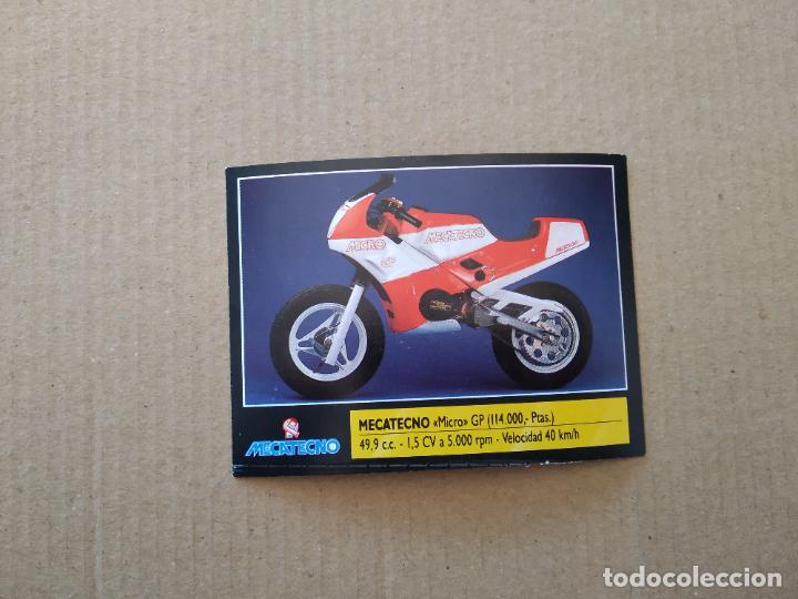 Coleccionismo deportivo: 157 MECATECNO MICRO GP MOTO CROMO MOTOR 16 EDICIONES ESTE 1990
