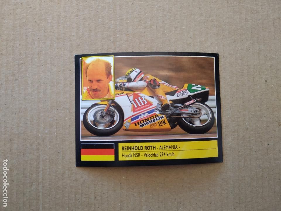 Coleccionismo deportivo: 182 REINHOLD ROTH ALEMANIA MOTO CROMO MOTOR 16 EDICIONES ESTE 1990