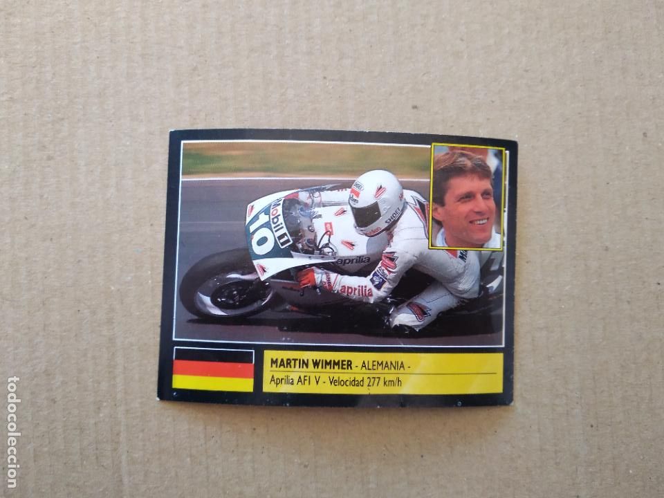 Coleccionismo deportivo: 189 MARTIN WIMMER ALEMANIA MOTO CROMO MOTOR 16 EDICIONES ESTE 1990