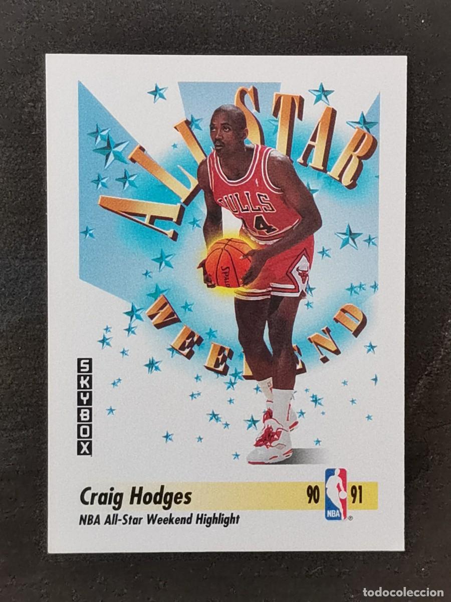  1990-91 Skybox Series 1 Basketball #40 Craig Hodges Chicago  Bulls Official NBA Properties Trading Card : Collectibles & Fine Art
