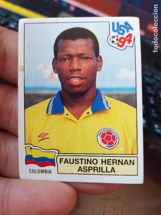 Colecionismo desportivo: COLOMBIA 68 PANINI MUNDIAL8 USA 94 CROMO SIN PEGAR NUNCA