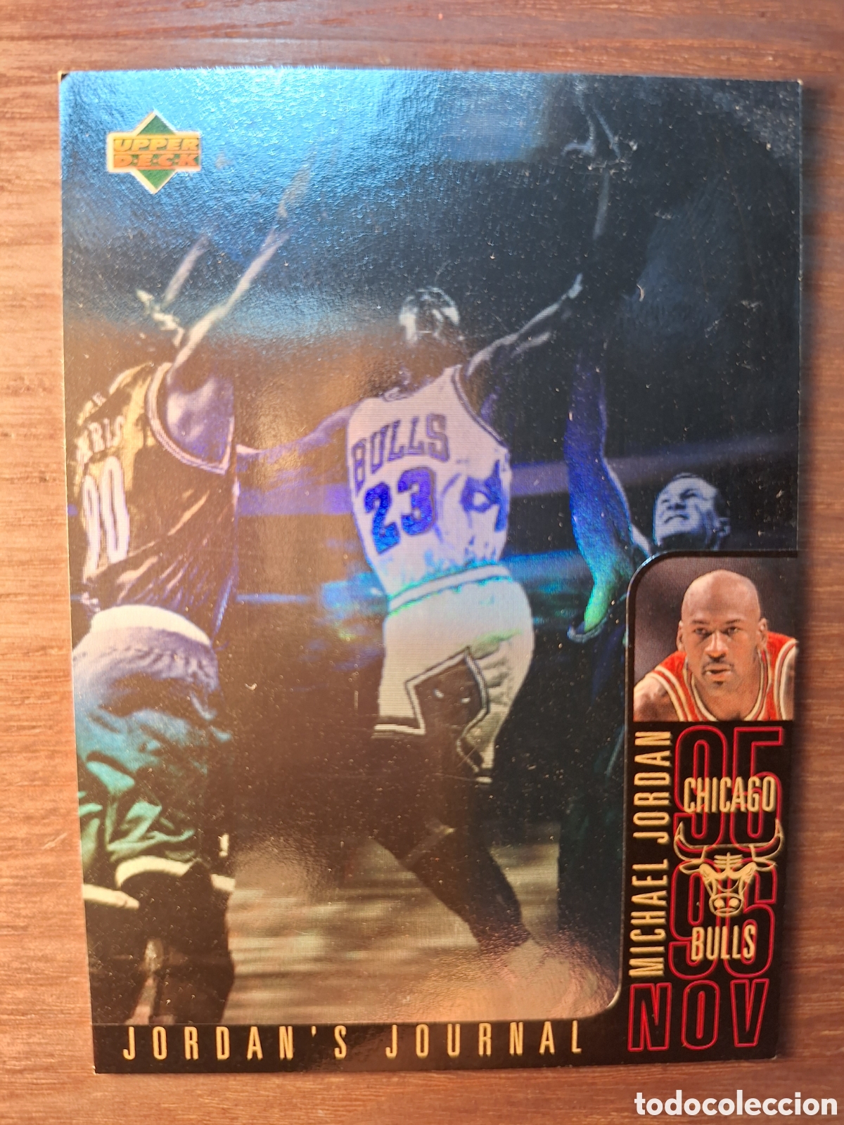 Coleccionismo deportivo: MICHAEL JORDAN JORDAN&acute;S JOURNAL J1 CHICAGO BULLS 95 96 UPPER DECK