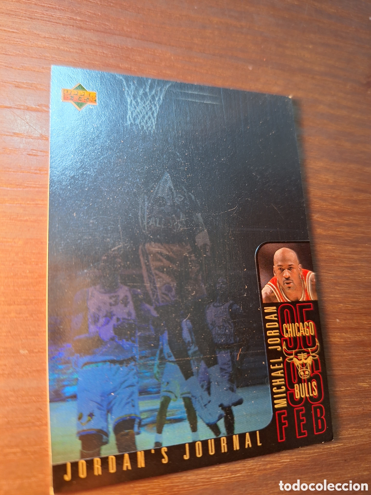 Coleccionismo deportivo: MICHAEL JORDAN JORDAN&acute;S JOURNAL J4 CHICAGO BULLS 95 96 UPPER DECK