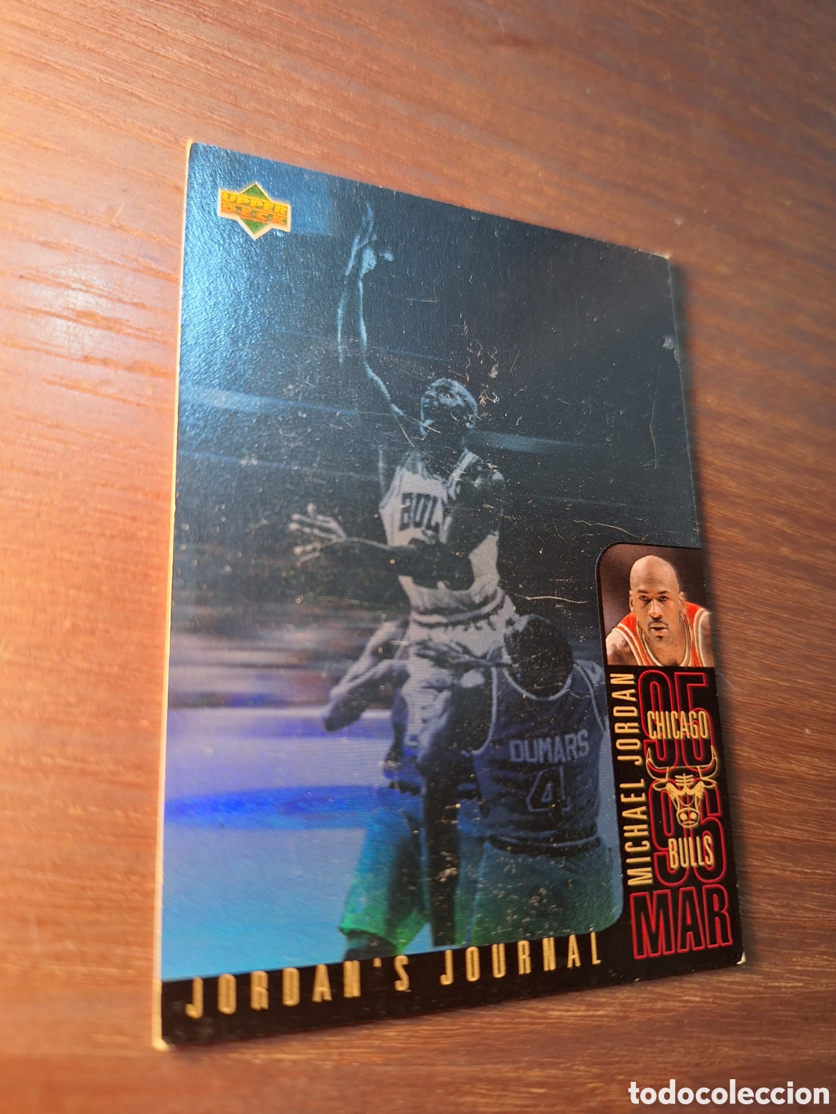 Coleccionismo deportivo: MICHAEL JORDAN JORDAN&acute;S JOURNAL J5 CHICAGO BULLS 95 96 UPPER DECK
