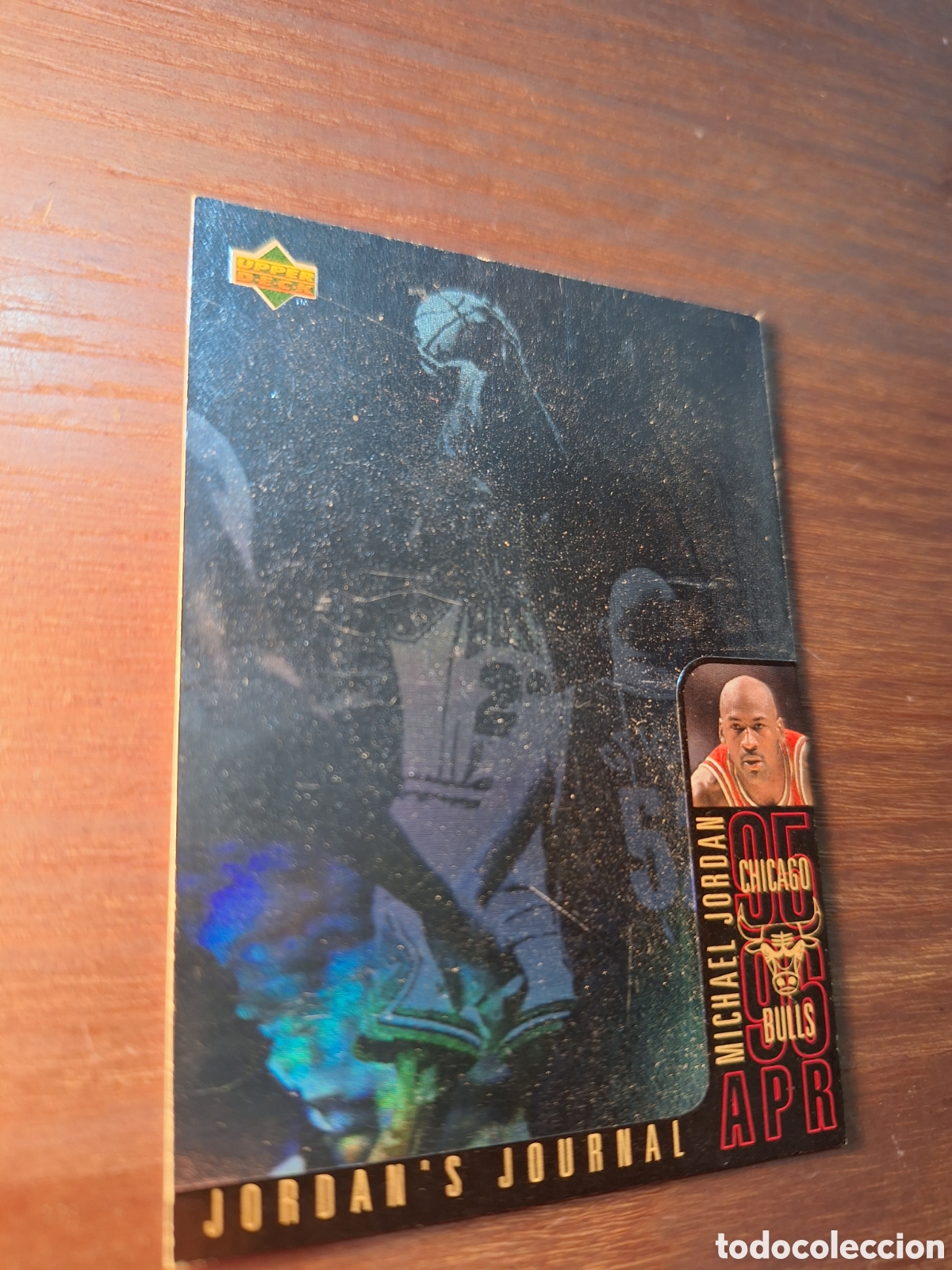 Coleccionismo deportivo: MICHAEL JORDAN JORDAN&acute;S JOURNAL J6 CHICAGO BULLS 95 96 UPPER DECK