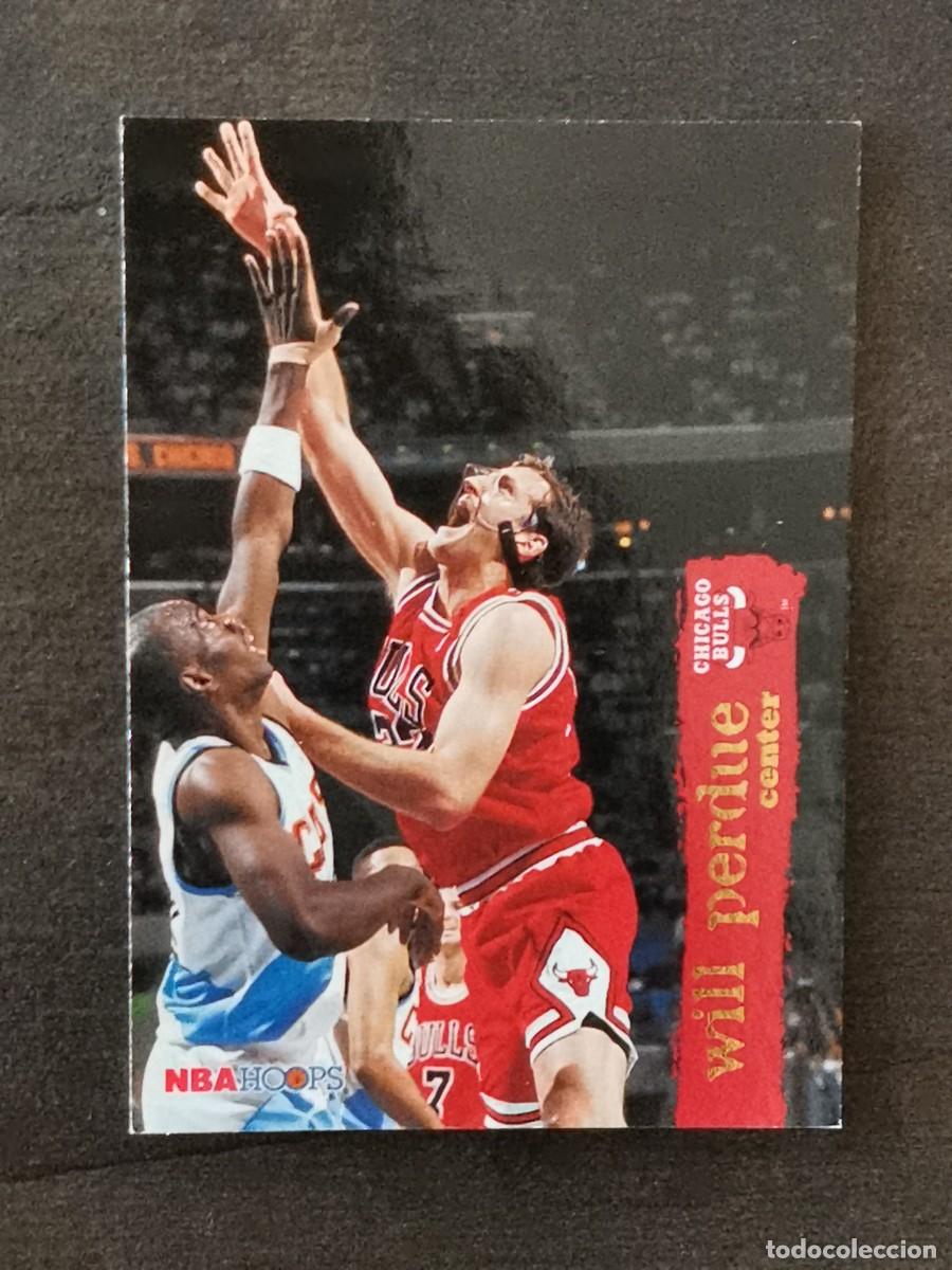 Sammelleidenschaft Sport: Skybox Hoops 1995/96 #23 Will Perdue Chicago Bulls NBA Card