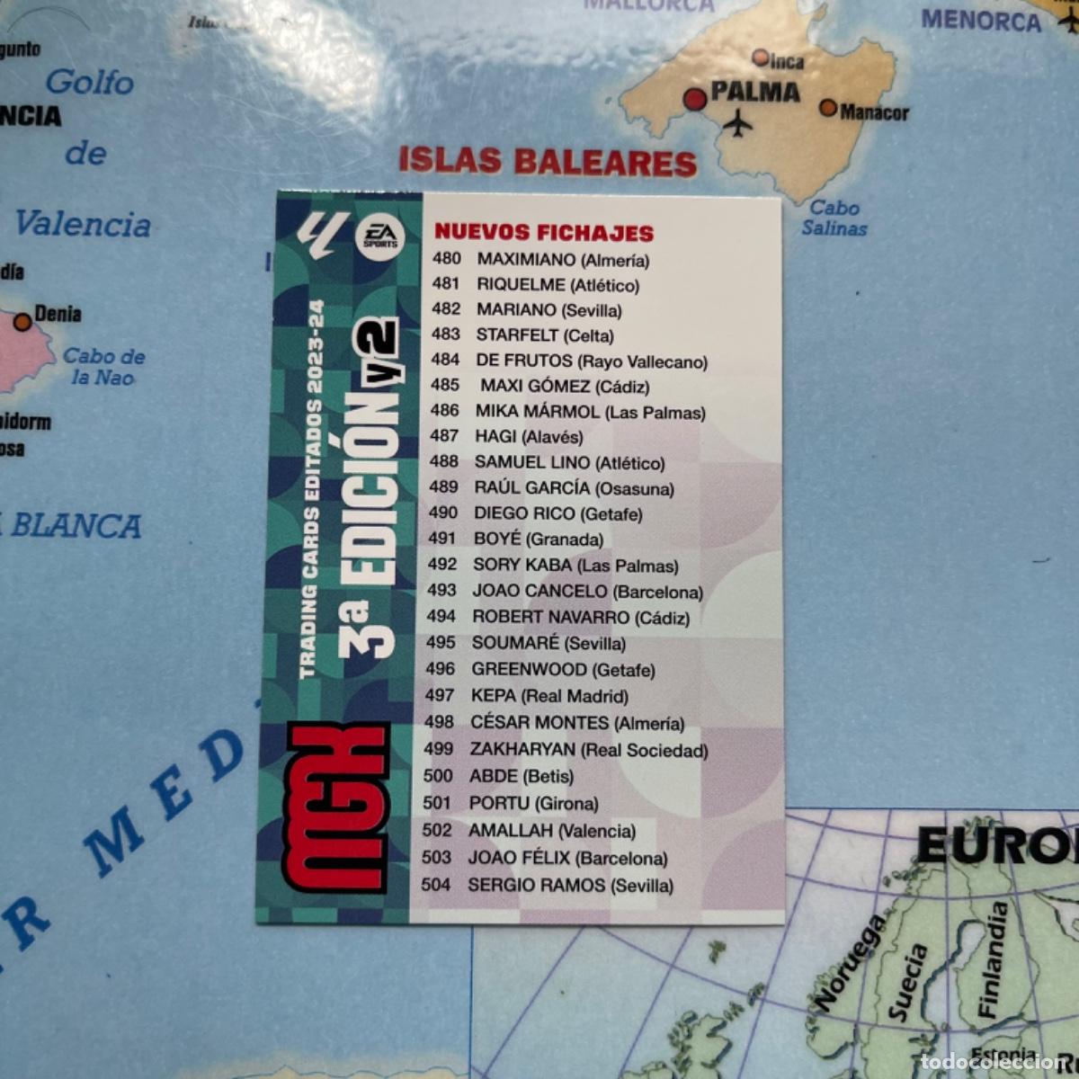 Collezionismo sportivo: &Iacute;ndice 2 trading cards tercera edici&oacute;n Megacracks 23-24 2023-2024