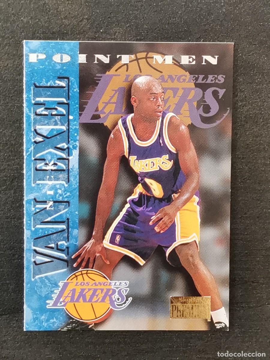 Sammelleidenschaft Sport: Skybox Premium 1996/97 Point Men #259 Nick Van Exel Los Angeles Lakers NBA Card