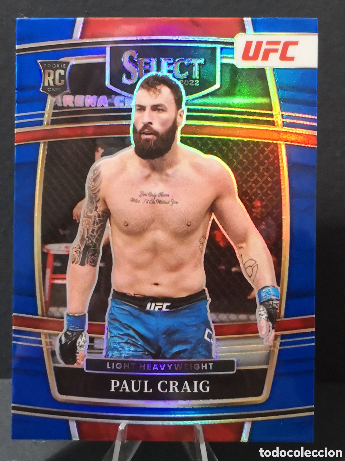 Coleccionismo deportivo: 99 rookie blue PAUL CRAIG UFC CROMOS CARDS 2022 PANINI SELECT DONRUSS TOPPS REFRACTOR PARALELA
