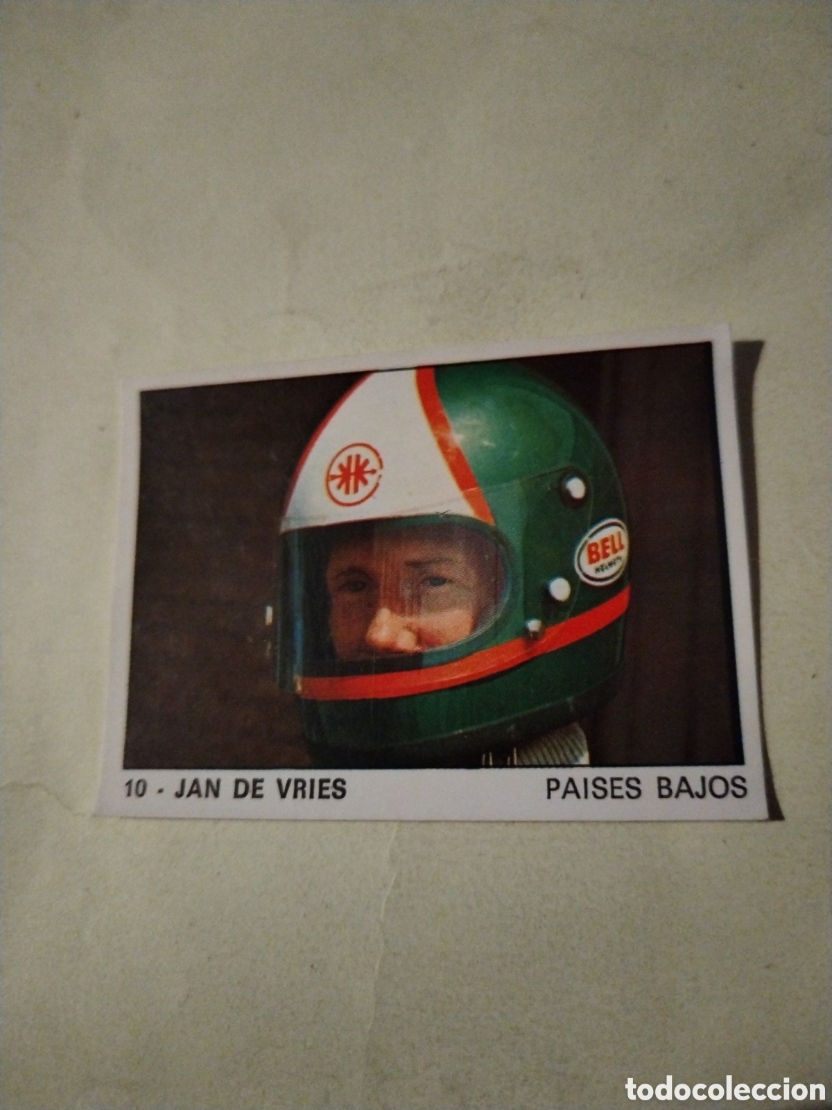 Sports collectibles: Cromo moto 2000 ediciones Vulcano Panini Jan de Bries Pa&iacute;ses bajos sin pegar n&deg;10