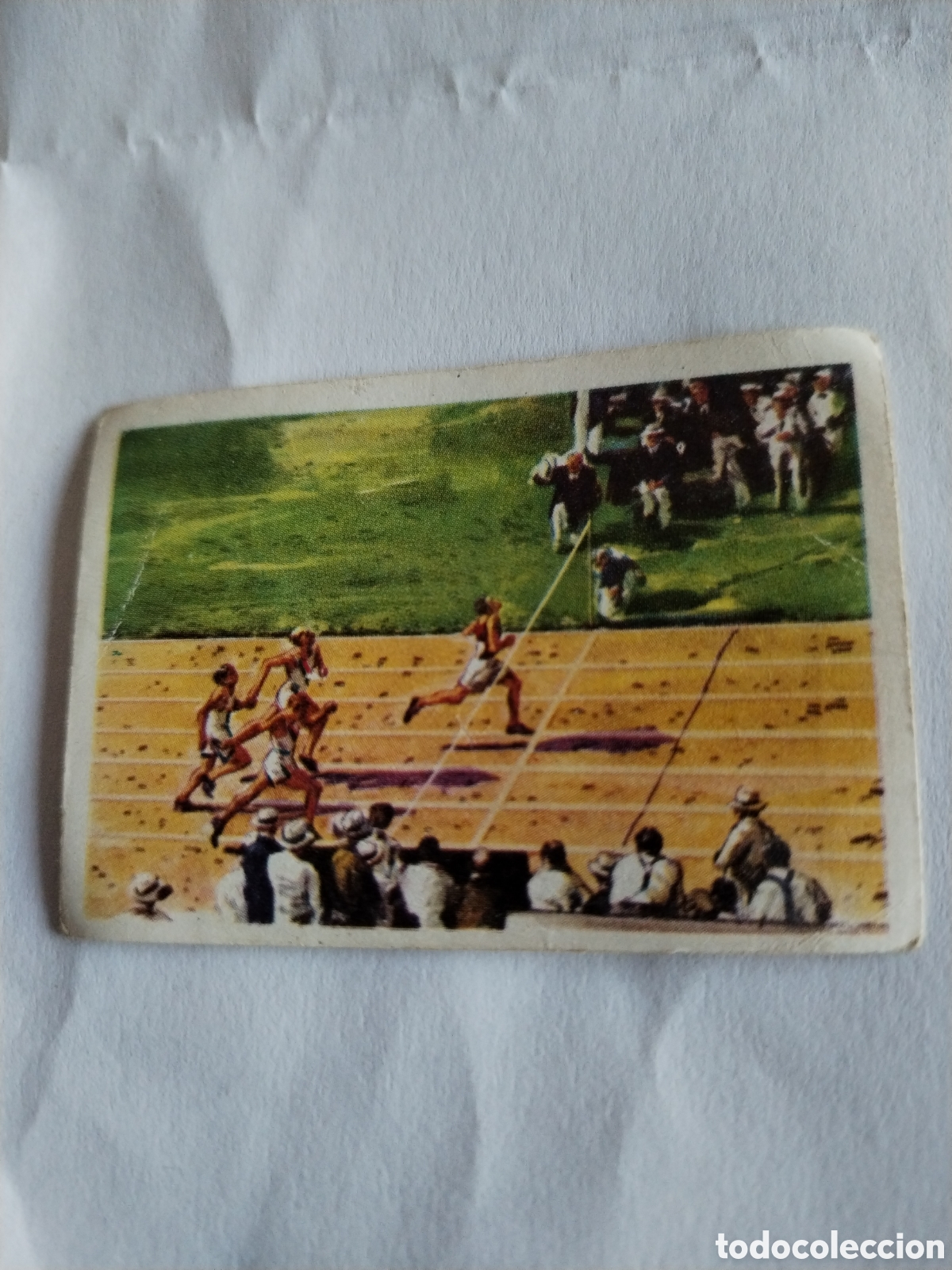 Sports collectibles: Cromo Nestl&eacute; los juegos ol&iacute;mpicos n&deg;102 Tinsdale atletismo