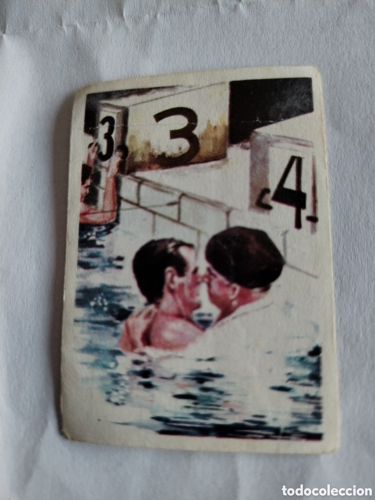 Coleccionismo deportivo: Cromo Nestl&eacute; los juegos ol&iacute;mpicos n&deg;138 Jean Boiteux nataci&oacute;n
