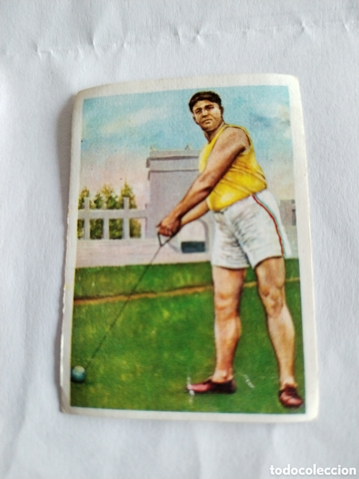 Coleccionismo deportivo: Cromo Nestl&eacute; los juegos ol&iacute;mpicos n&deg;271 lanzamiento de martillo