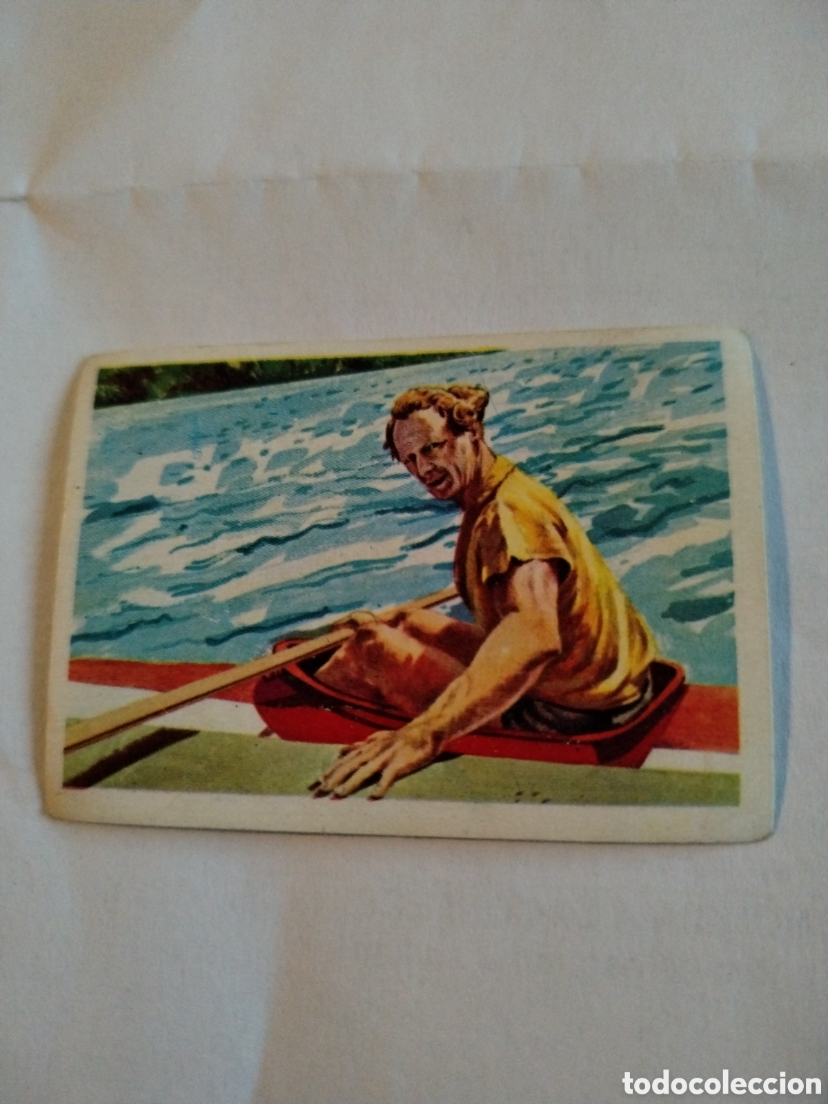 Coleccionismo deportivo: Cromo Nestl&eacute; los juegos ol&iacute;mpicos n&deg;149 Gert Fredricksson Suecia Kayak