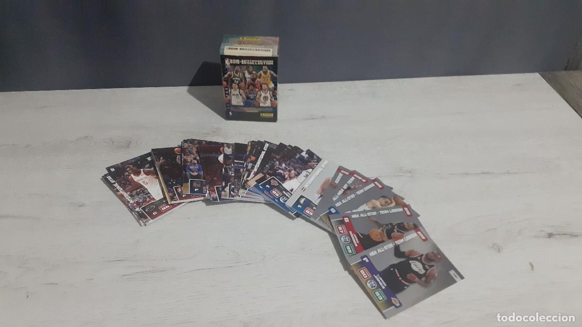 Colecionismo desportivo: Caja con 100 tarjetas NBA 2019-2020 Adrenalyn