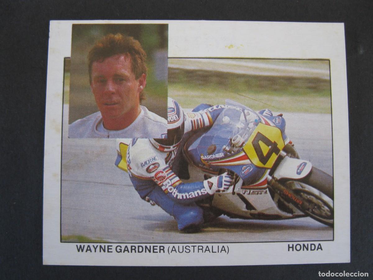 Coleccionismo deportivo: MOTOS - CROMO N&ordm; 172 - WAYNE GARDNER (HONDA) - EDICIONES UNIDAS - NUNCA PEGADO.