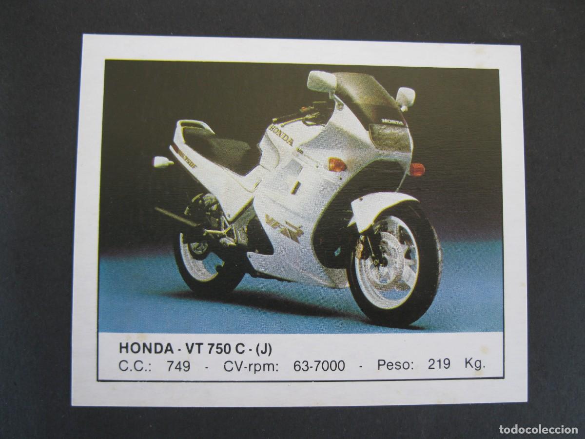 Coleccionismo deportivo: MOTOS - CROMO N&ordm; 67 - HONDA VT 750 C (J) - EDICIONES UNIDAS - NUNCA PEGADO.