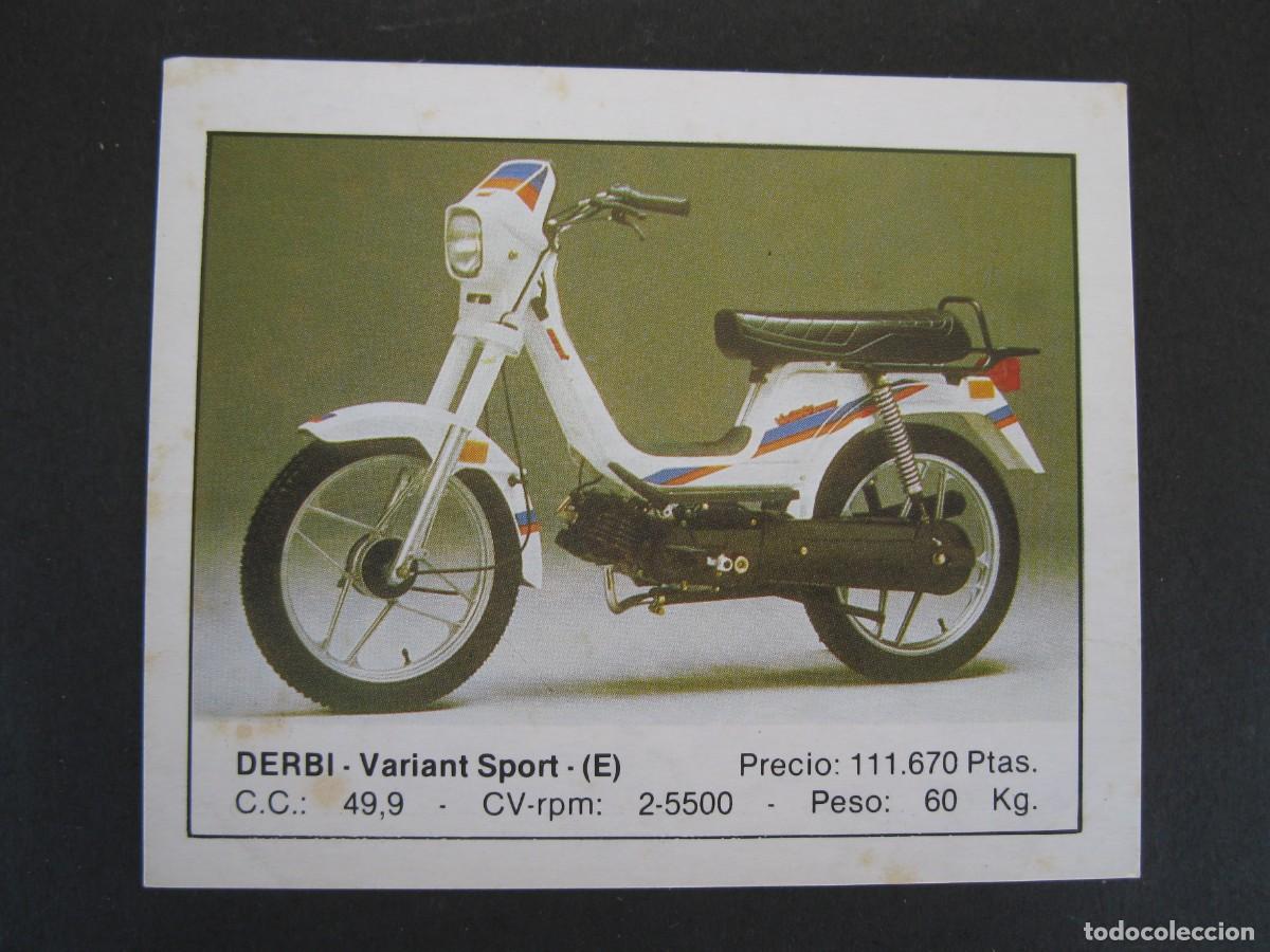 motos - cromo nº 29 - derbi variant sport (e) - - Buy Collectible stickers  of other sports on todocoleccion