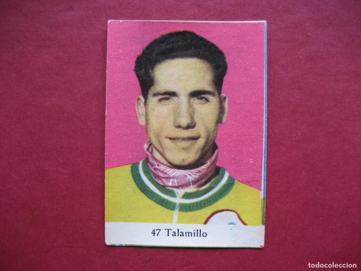 Coleccionismo deportivo: CICLISMO: ASES DEL PEDAL - CICLISTA N&ordm; 47 TALAMILLO - ALBUM AUTOGRAFO