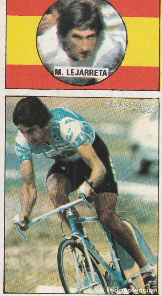 Coleccionismo deportivo: 10498 -CROMO VUELTA CICLISTA ASES DEL PEDAL EDITORIAL J. MERCHANTE 1987 -M.LEJARRETA