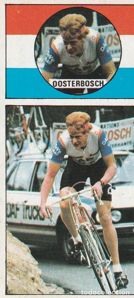 Coleccionismo deportivo: 10498 -CROMO VUELTA CICLISTA ASES DEL PEDAL EDITORIAL J. MERCHANTE 1987 -B.OOSTERBOSCH
