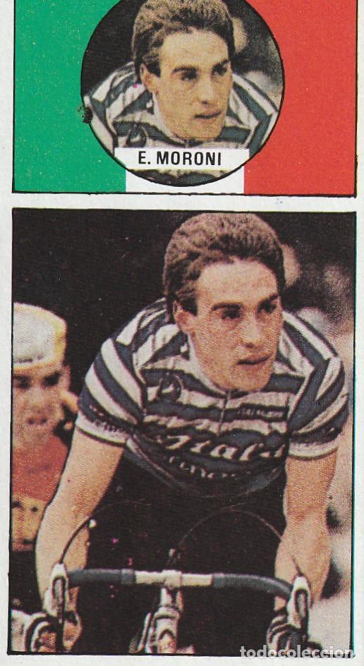 Coleccionismo deportivo: 10498 -CROMO VUELTA CICLISTA ASES DEL PEDAL EDITORIAL J. MERCHANTE 1987 -E.MORONI