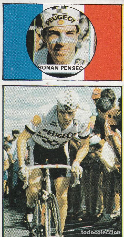Coleccionismo deportivo: 10498 -CROMO VUELTA CICLISTA ASES DEL PEDAL EDITORIAL J. MERCHANTE 1987 -R.PENSET