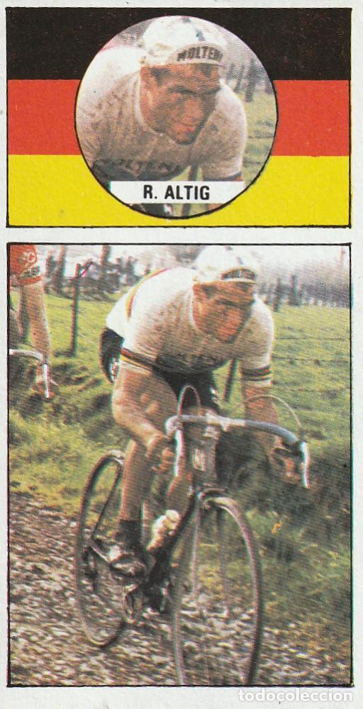 Coleccionismo deportivo: 10498 -CROMO VUELTA CICLISTA ASES DEL PEDAL EDITORIAL J. MERCHANTE 1987 -R.ALTIG