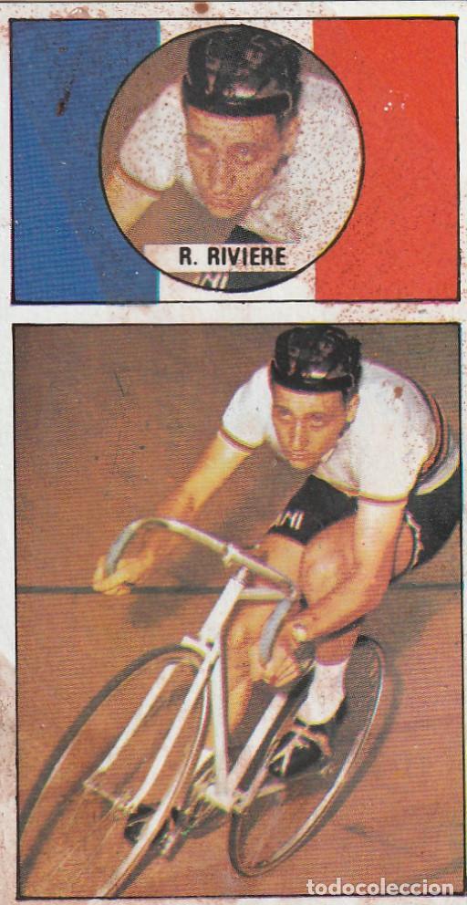 Coleccionismo deportivo: 10498 -CROMO VUELTA CICLISTA ASES DEL PEDAL EDITORIAL J. MERCHANTE 1987 -R.RIVIERE