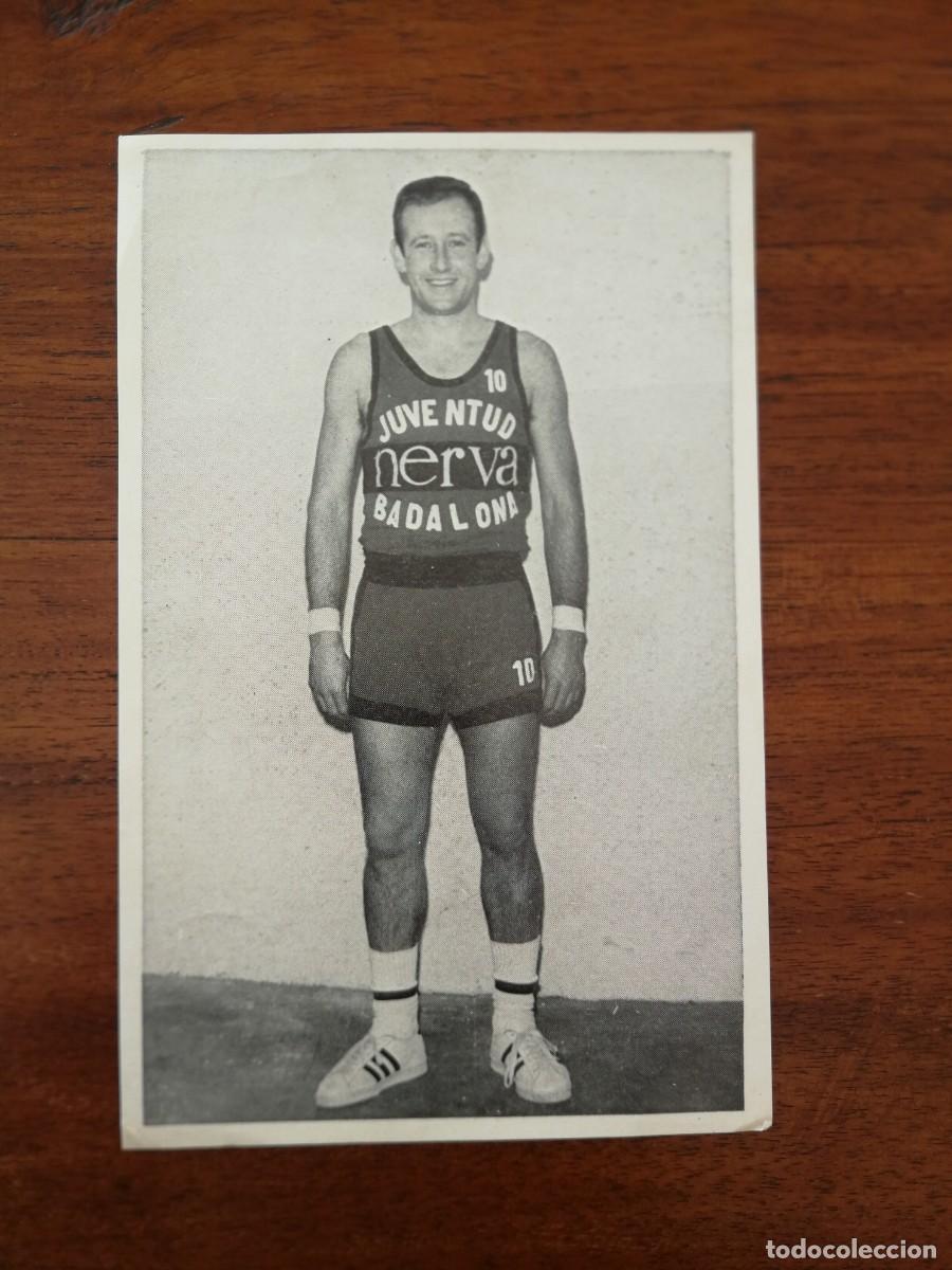 Colecionismo desportivo: NINO BUSCATO ( JUVENTUD / JOVENTUT BADALONA NERVA ) 1969 - 9,7 cm x 15,2 cm