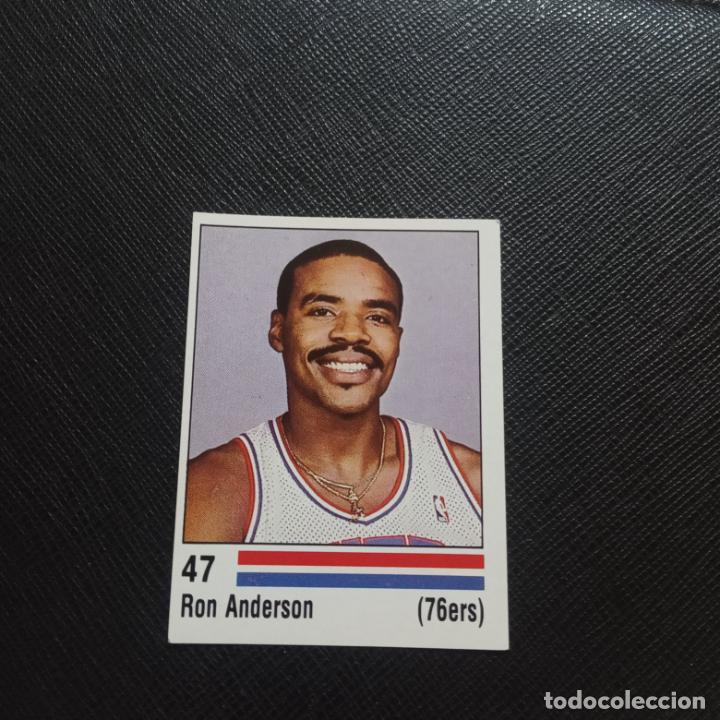 Sammelleidenschaft Sport: RON ANDERSON 47 76ers PANINI BASKET NBA 89 CROMO 1989 BALONCESTO - A147 PG370