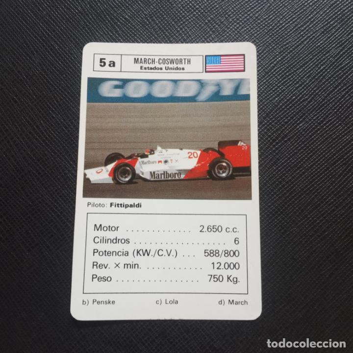 Colecionismo desportivo: FITTIPALDI F1 FORMULA 1 GRAN PRIX BARAJA NAIPE - A95 PG325 - 5 A