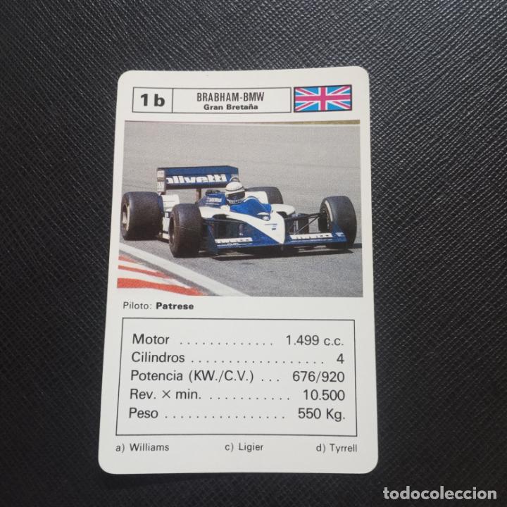 Colecionismo desportivo: PATRESE F1 FORMULA 1 GRAN PRIX BARAJA NAIPE - A95 PG352 - 1 B