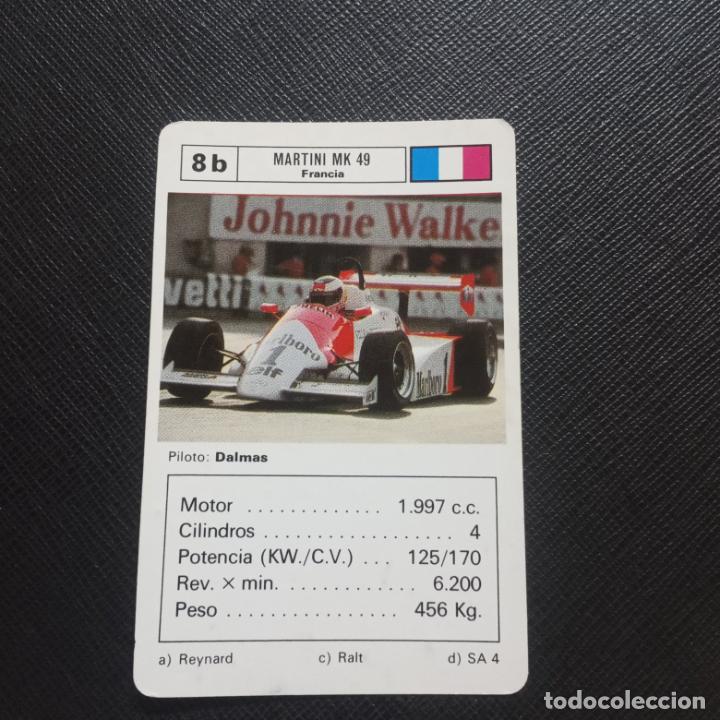 Coleccionismo deportivo: DALMAS F1 FORMULA 1 GRAN PRIX BARAJA NAIPE - A95 PG370 - 8 B