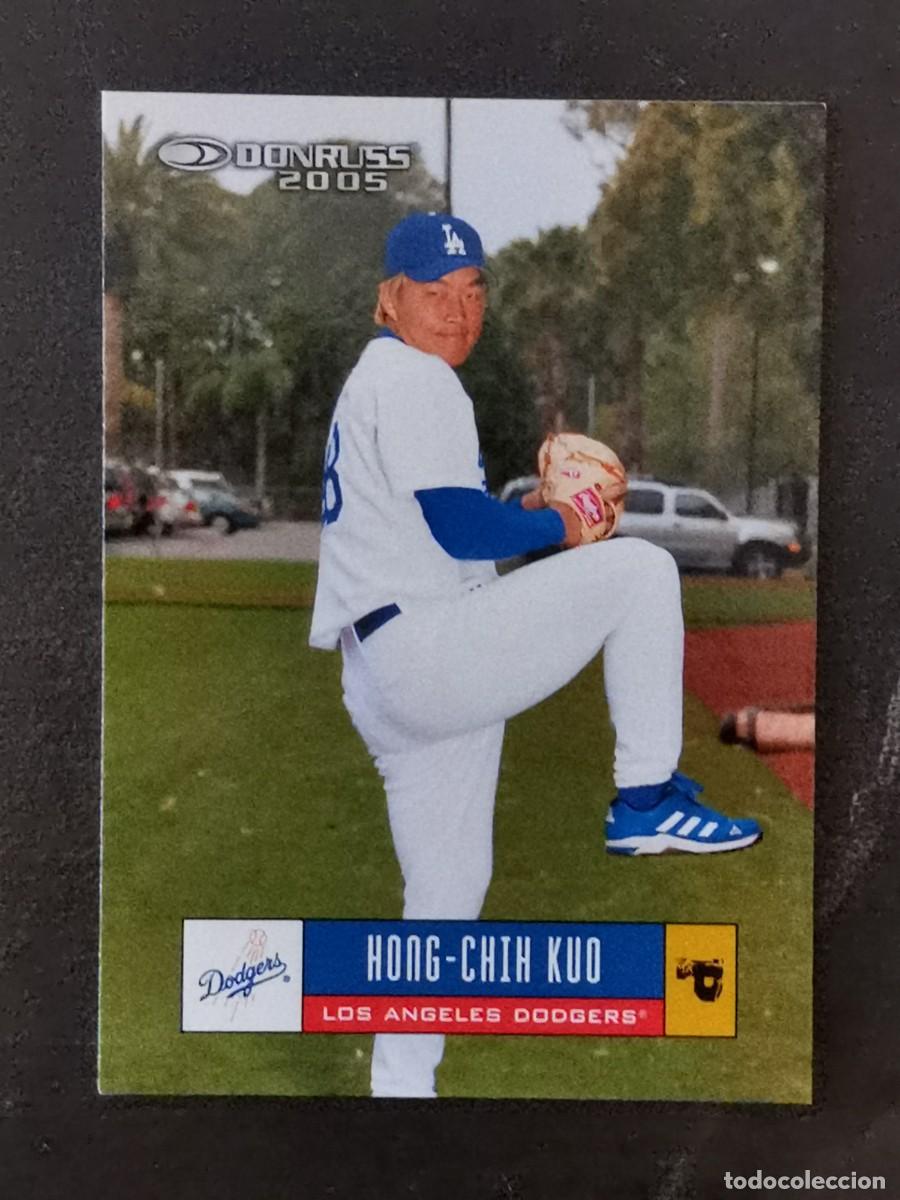 Coleccionismo deportivo: Donruss Baseball 2005 Rookie Card #221 Hong-Chih Kuo Los Angeles Dodgers MLB Card