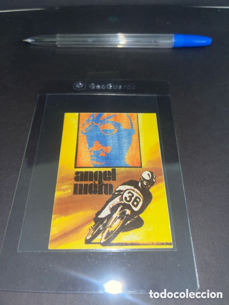 Sammelleidenschaft Sport: 1971 ANGEL NIETO # 389 BRUGUERA SIN PEGAR