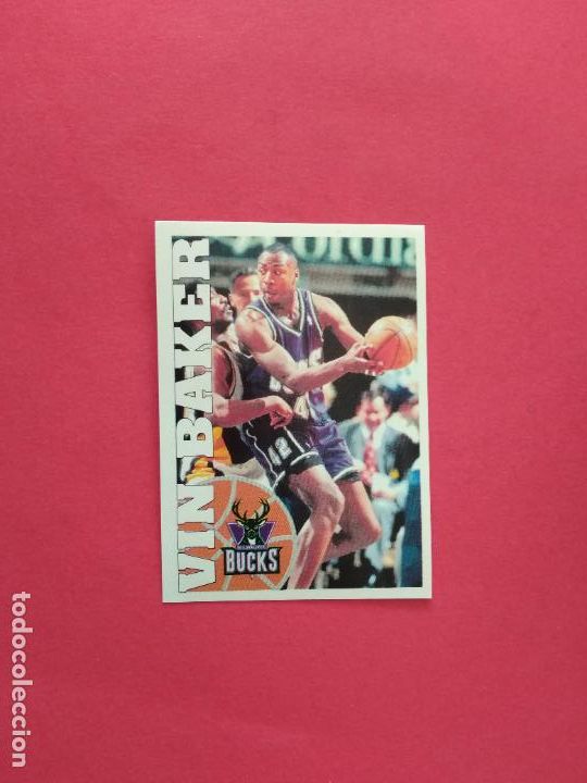 Collezionismo sportivo: CROMOS PANINI NBA BASKETBALL 95 96 1995 1996 CROMO MILWAUKEE BUCKS N&ordm; 118 VIN BAKER