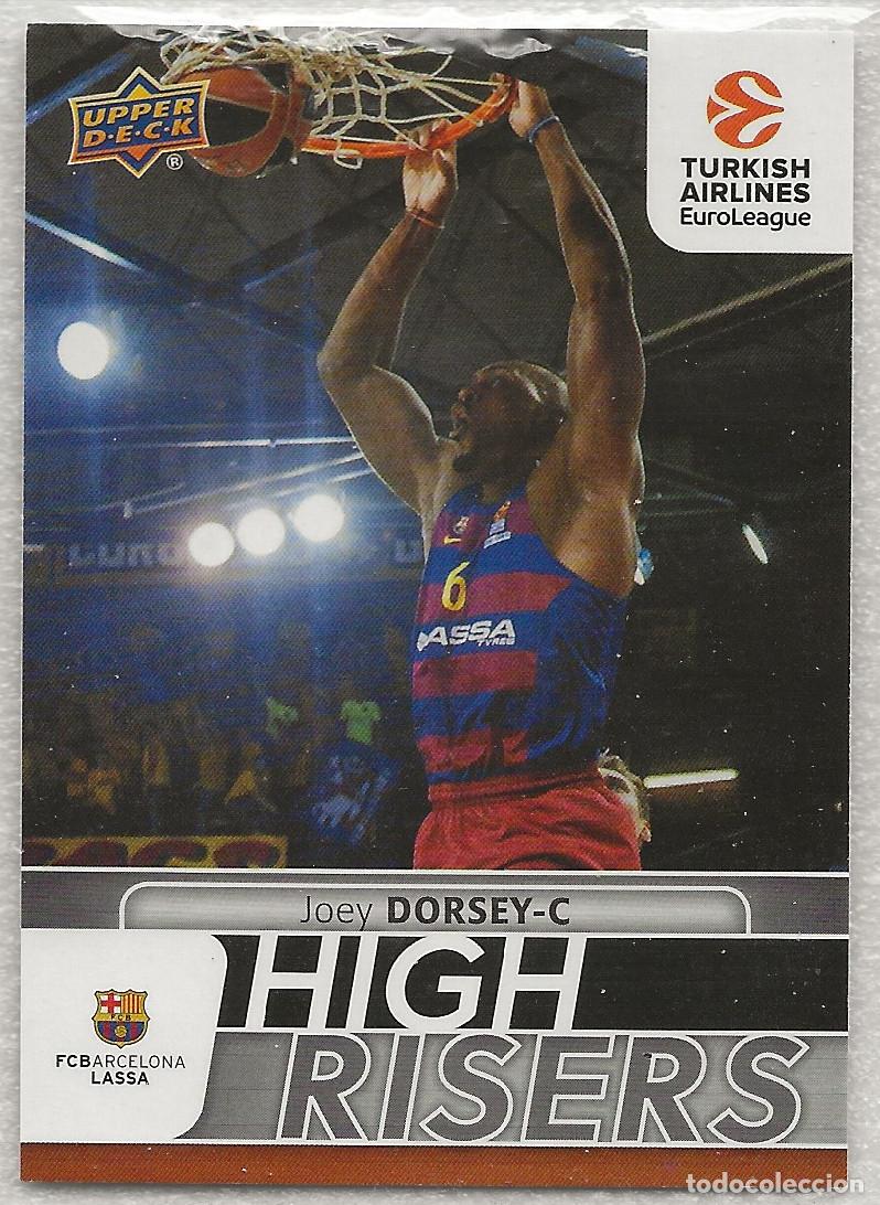 Coleccionismo deportivo: HR11 Dorsey High Risers Euroleague 16-17