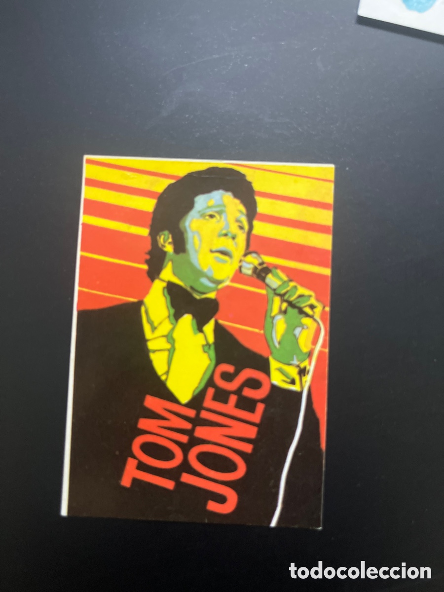 Coleccionismo deportivo: 1971 TOM JONES # 371 BRUGUERA DESPEGADO