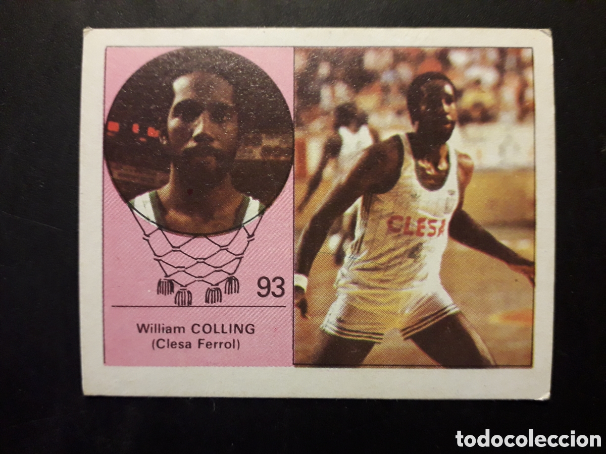 Colecionismo desportivo: COLLINS FERROL N&deg; 93 BALONCESTO MERCHANTE CLESA 1984 1985 84 85 SIN PEGAR PEDIDO M&Iacute;NIMO 3&euro;.