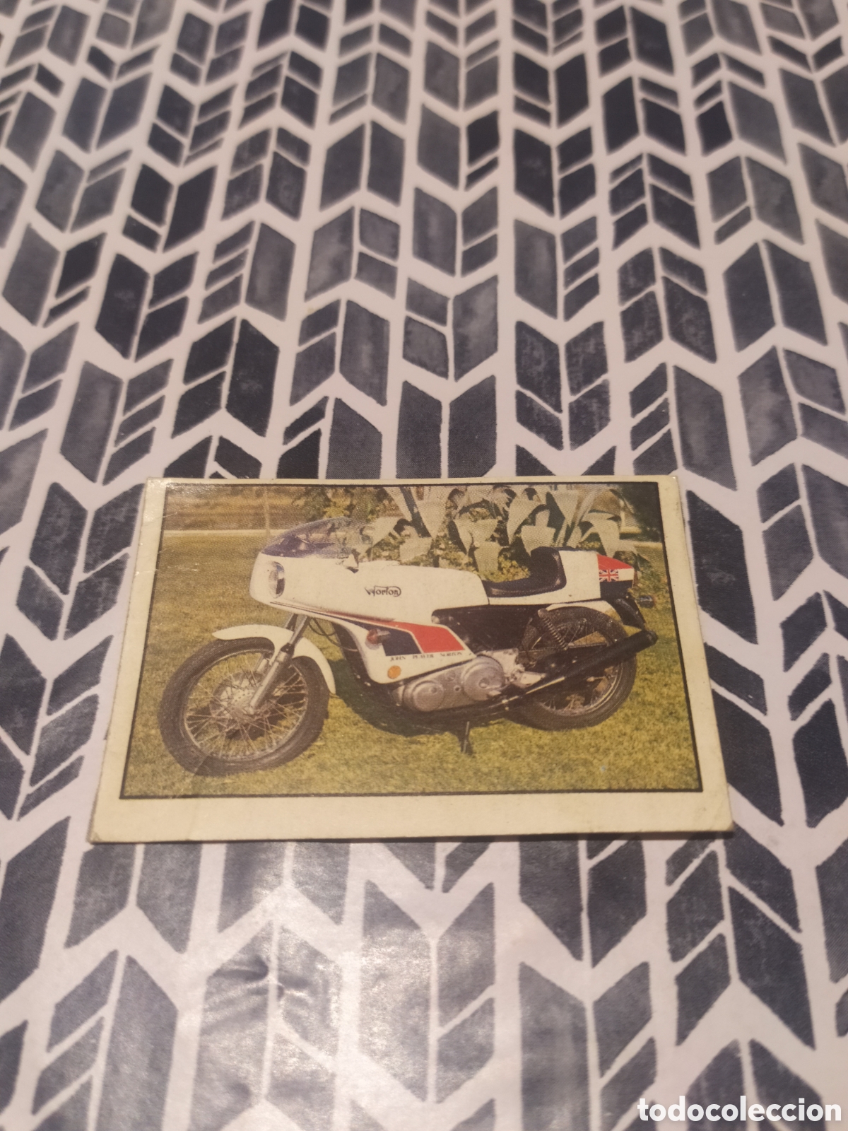 Coleccionismo deportivo: NORTON JOHN PLAYER N&ordm; 147 MOTO 80 EDICIONES ESTE CROMO DESPEGADO