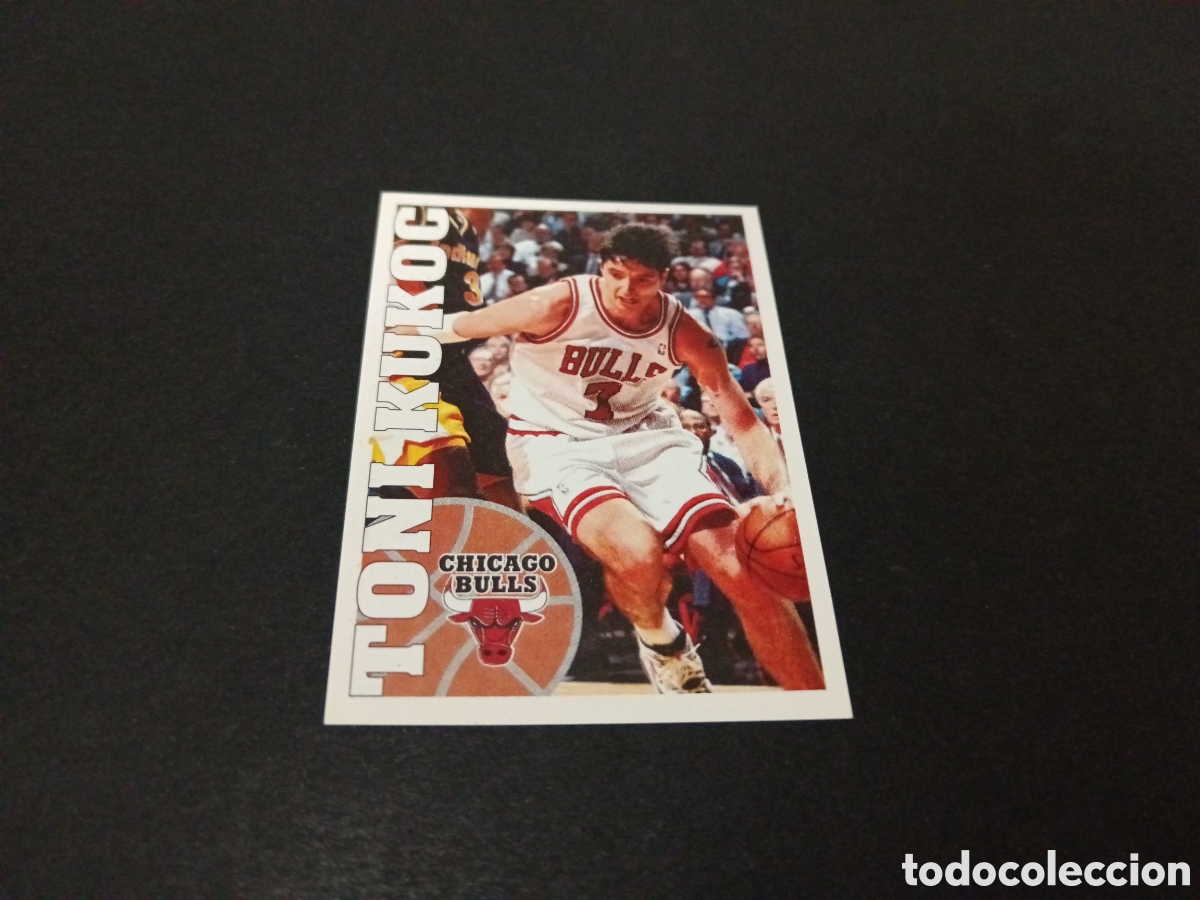Sports collectibles: 1995 TONI KUKOC LOS ANGELES LAKERS N&deg; 85 PANINI BASKETBALL