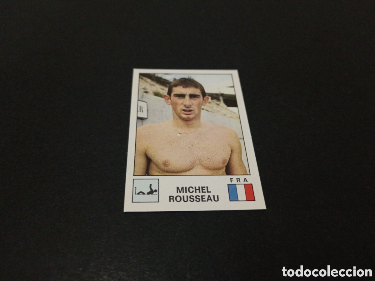 Coleccionismo deportivo: 1974 MICHEL ROUSSEAU N&deg; 185 PANINI SPORT VEDETTES SIN PEGAR