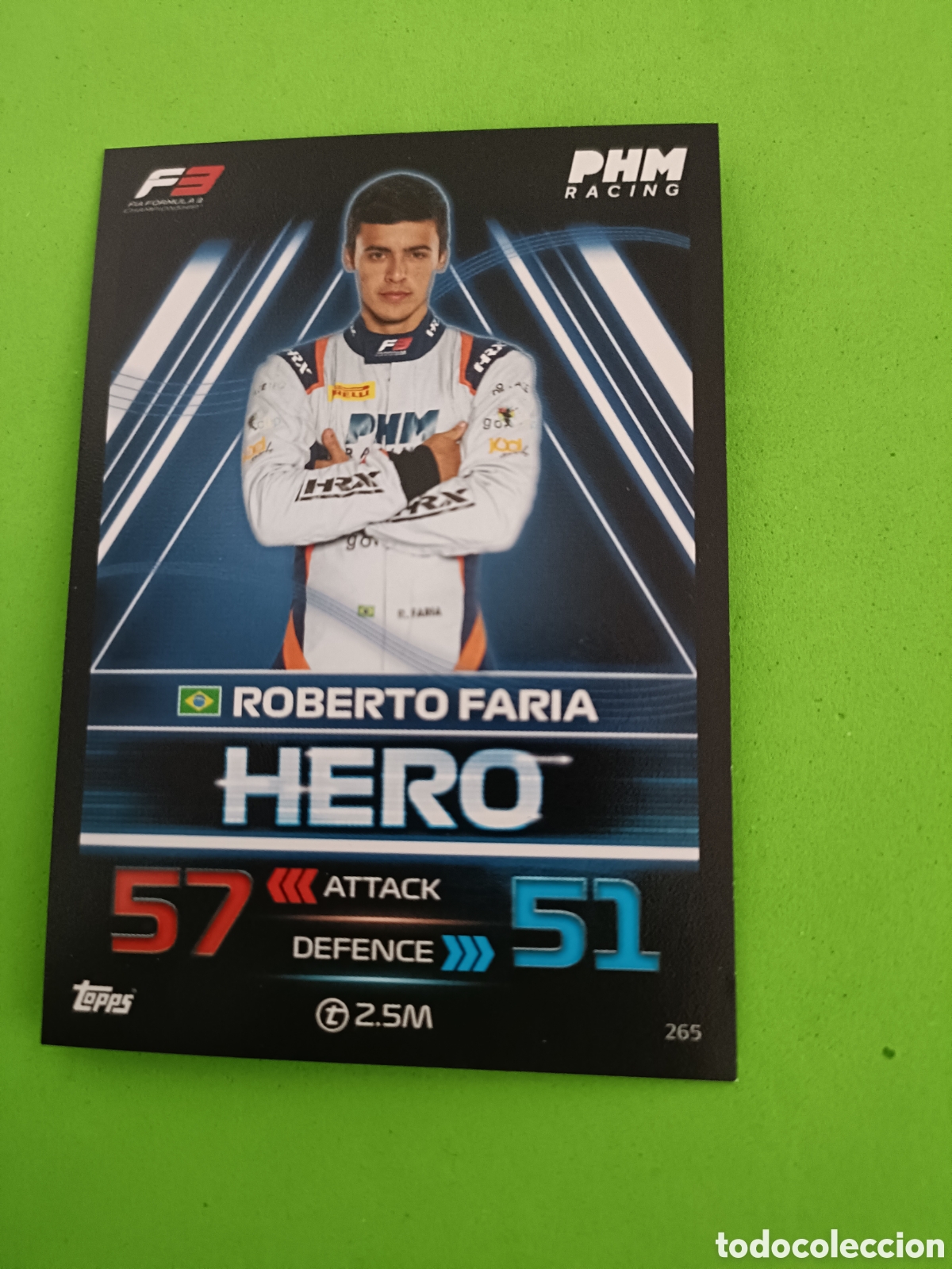 Coleccionismo deportivo: TOPPS FORMULA 1 F1 TURBO MATCH ATTAX 2023 - 265 Roberto Faria